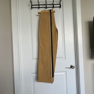 Who What Wear Taos Taupe Wide Leg Khaki Pants